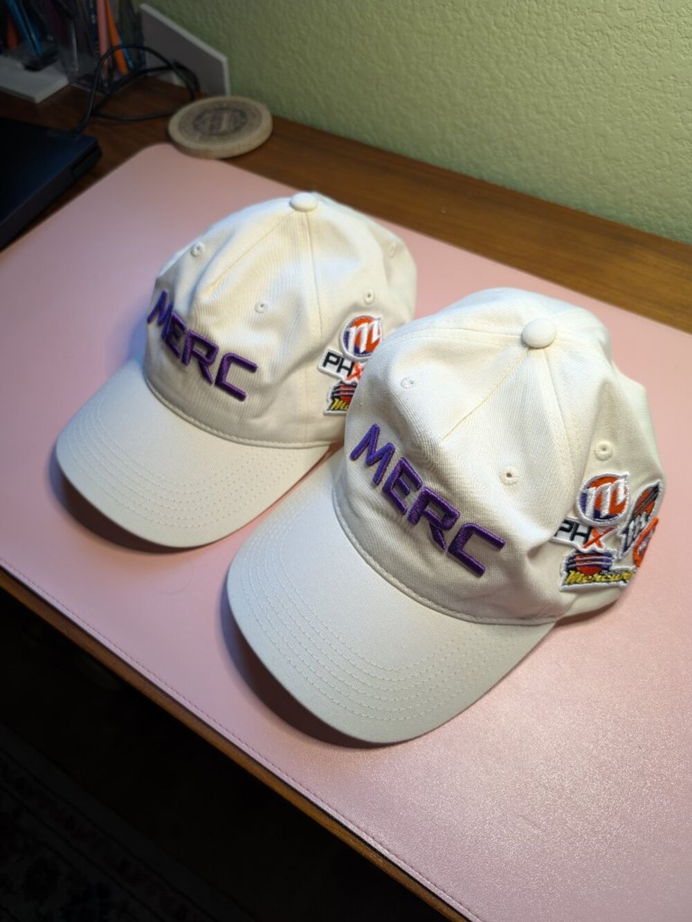 Phoenix Mercury WNBA 30th season baseball caps